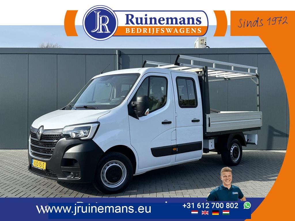 Renault Master T35 2.3 dCi 135 PK / 1e EIG. / 7 PERSOONS DUB, Autos, Camionnettes & Utilitaires, ABS, Air conditionné, Verrouillage central