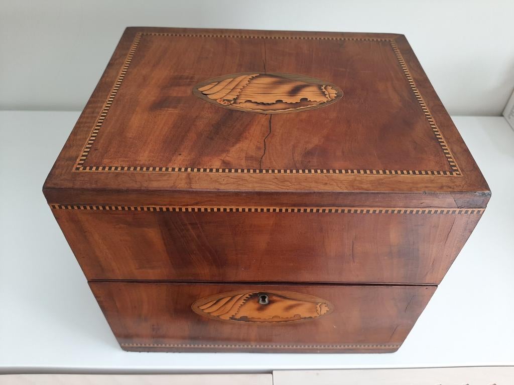 Prestigieuze maritieme drankdoos Charles X 1824- 1830, Ophalen of Verzenden