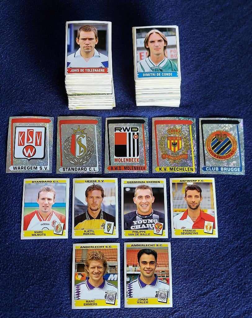 359 versch. Panini stickers voetbal ' FB 1996 ' -nieuw-, Ophalen of Verzenden, Nieuw, Meerdere stickers