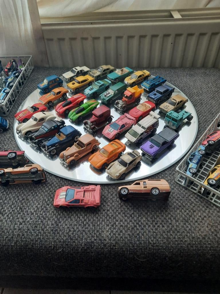 Hotwheels lotje jaren 80s, Ophalen