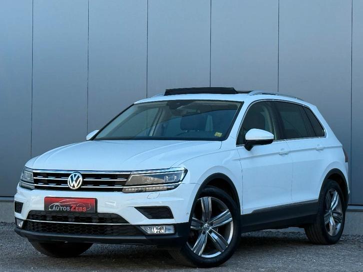 Volkswagen Tiguan 1.4TSI Highline DSG Veel Opties Garantie*, Auto's, Volkswagen, Bedrijf, Te koop, Tiguan, 360° camera, ABS, Achteruitrijcamera