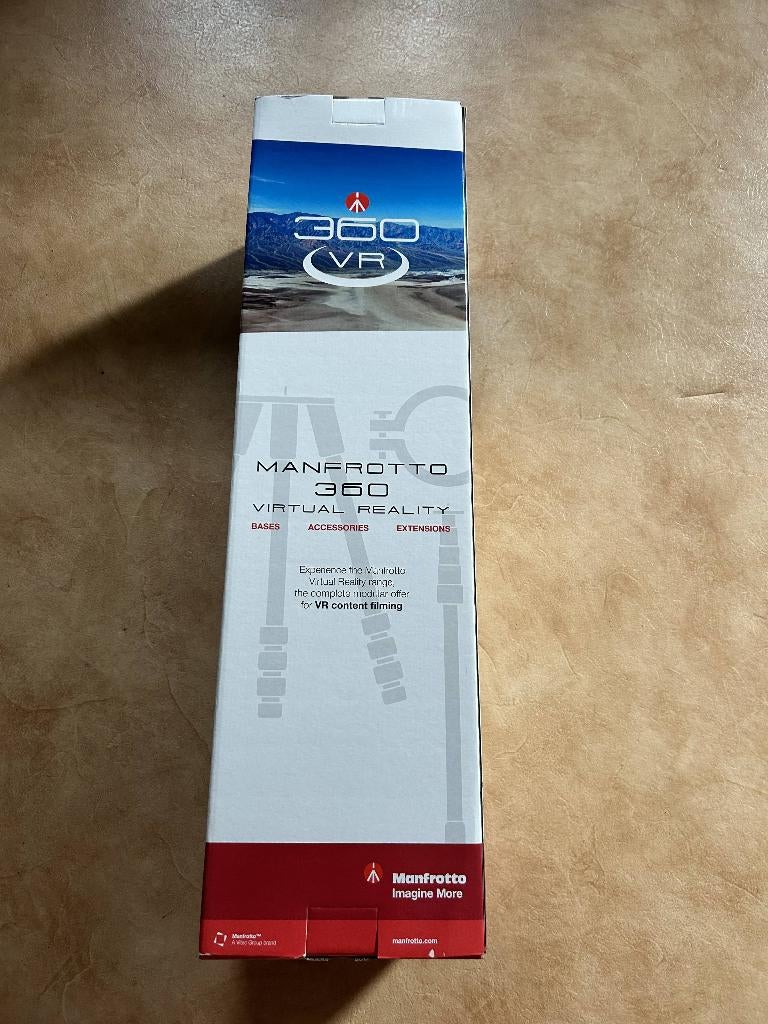 Manfrotto VR Alu Tripod, Ophalen of Verzenden, Nieuw, 175 cm of meer, Driepoot