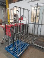 chariot , roll et caddie a vendre, Bricolage & Construction, Chariots de transport, 80 à 100 litres, Enlèvement, Comme neuf, Chariot de transport