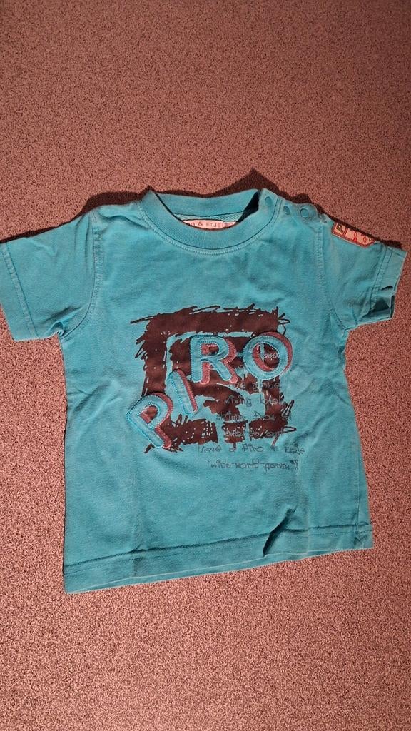 T-shirt Pirouette maat 68, Kinderen en Baby's, Babykleding | Maat 68, Gebruikt, PIROUETTE., Ophalen of Verzenden, Jongetje