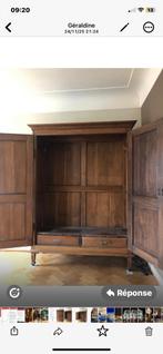 Garde-robe ancienne en chêne, Antiquités & Art, Antiquités | Meubles | Tables, Enlèvement