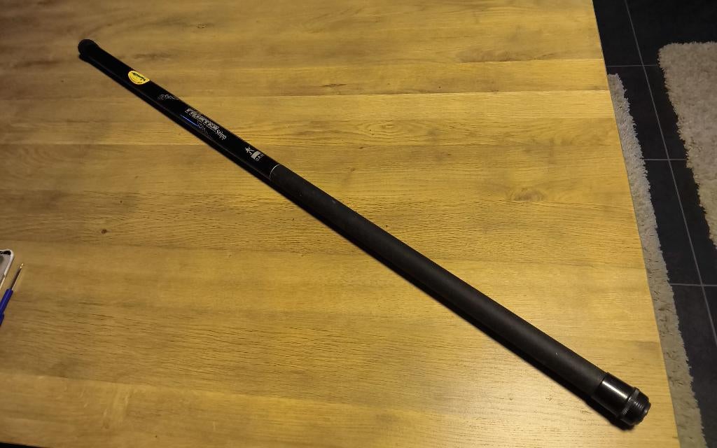 DAM telescoop hengel 6 meter.10€, Watersport en Boten, Hengelsport | Algemeen, Ophalen, Zo goed als nieuw, Complete hengel