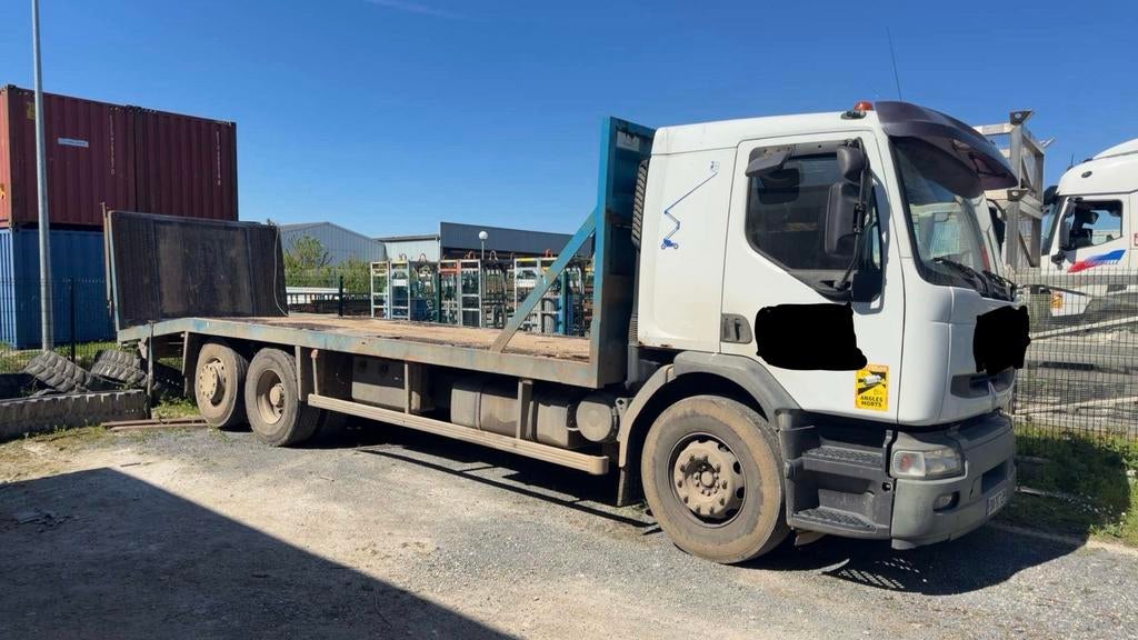 Renault premium 26t porte engin, Auto's, Vrachtwagens, Renault, Diesel, Particulier, Te koop