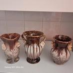 Ensemble de trois vases vintage en céramique jasba d'Allemag, Enlèvement, Poterie