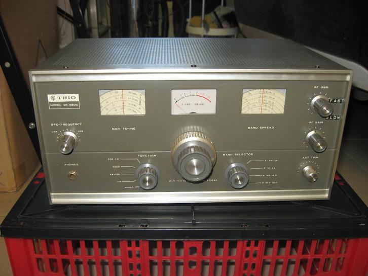 Récepteur à ondes courtes Trio Model 9R 59DS, Télécoms, Émetteurs & Récepteurs, Utilisé, Récepteur, Enlèvement ou Envoi