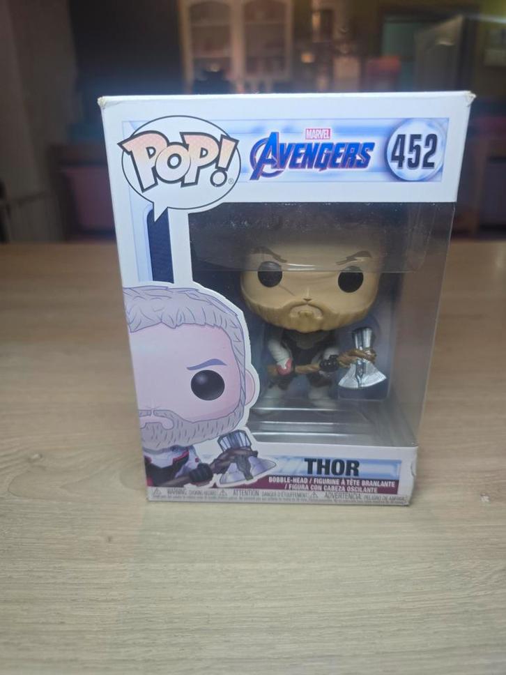 Funko Pop Thor #452 (Avengers: Endgame), Collections, Statues & Figurines, Comme neuf, Enlèvement ou Envoi