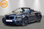 BMW Serie 2 220 i Cabriolet automatique Kit M, Autos, BMW, Argent ou Gris, Euro 6, Cabriolet, Noir