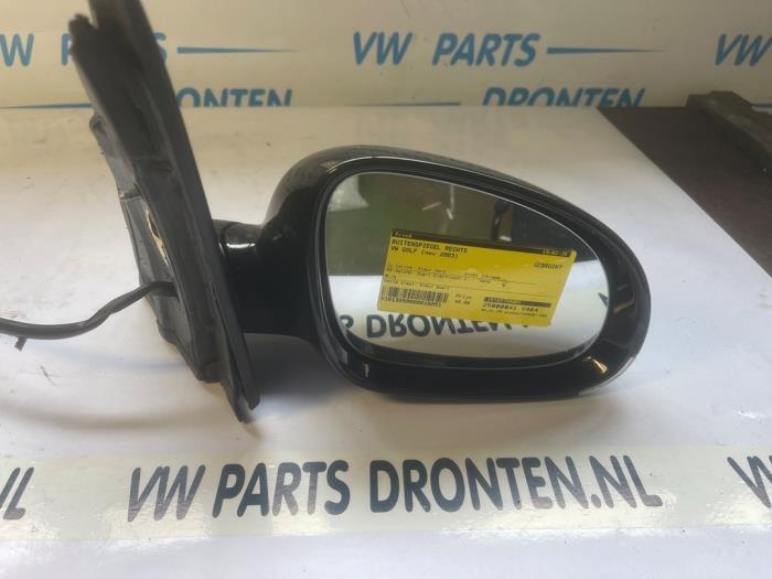 Rétroviseur extérieur droit d'un Volkswagen Golf, Autos : Pièces & Accessoires, Rétroviseurs, Volkswagen, Utilisé, 3 mois de garantie