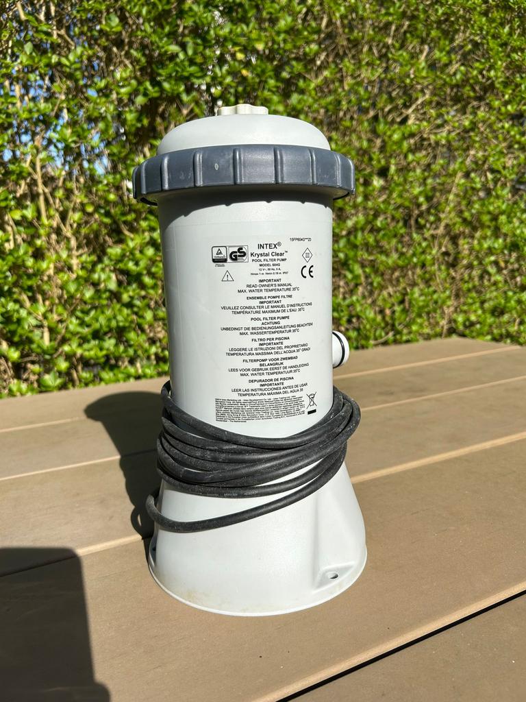 INTEX zwembad pomp, Tuin en Terras, Ophalen, Zo goed als nieuw, Filter