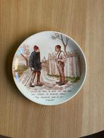 2 assiettes parlantes « Sarregemines », Antiquités & Art, Enlèvement ou Envoi