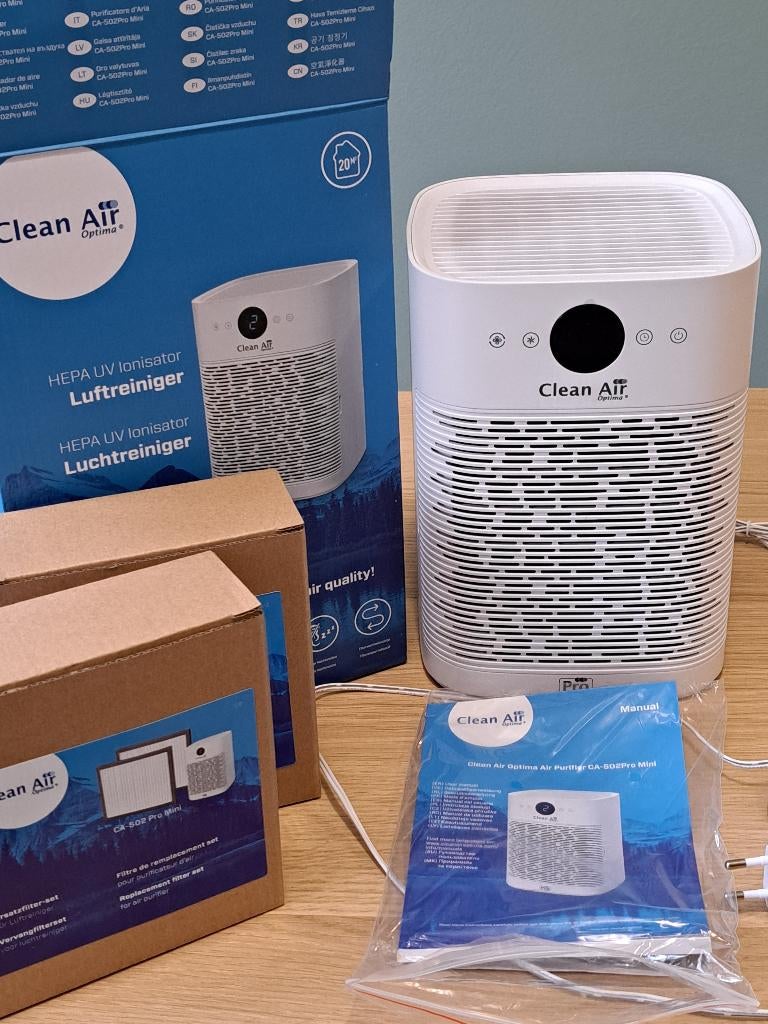 HEPA UV luchtreiniger ionisator CA-502Pro Clean Air Optima, Elektronische apparatuur, Luchtbehandelingsapparatuur, Ophalen of Verzenden