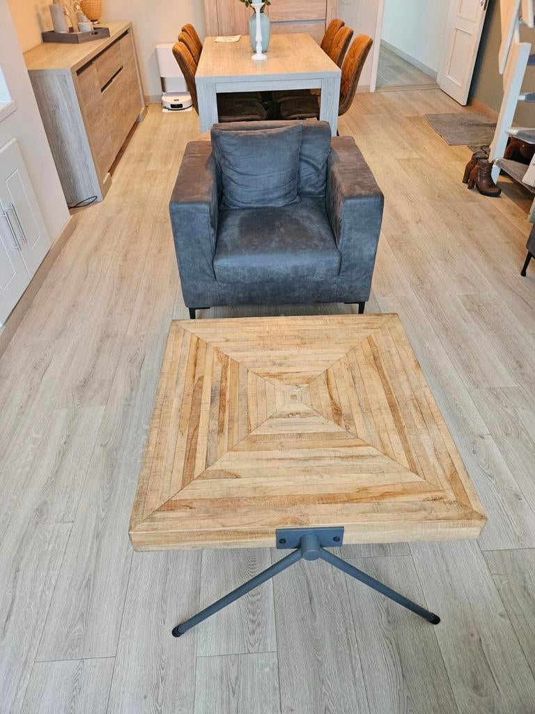 Canapé gris + table basse, Enlèvement