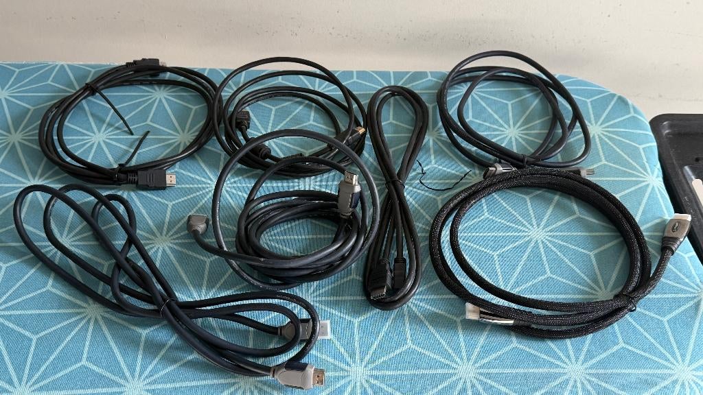 hdmi kabels, Ophalen, Gebruikt