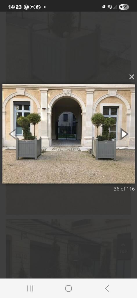 2x pots en inox uniques faits main  #Pots #Inox #Artisanat, Jardin & Terrasse, Enlèvement, Comme neuf