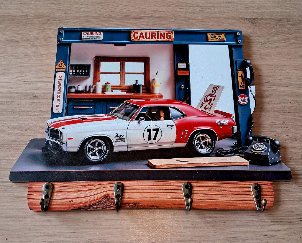 Chevy Camaro sleutelhanger, Ophalen of Verzenden, Nieuw, Transport