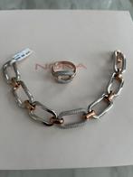 Nona silver set 925 nieuw, Neuf, Enlèvement ou Envoi, Or, Avec strass