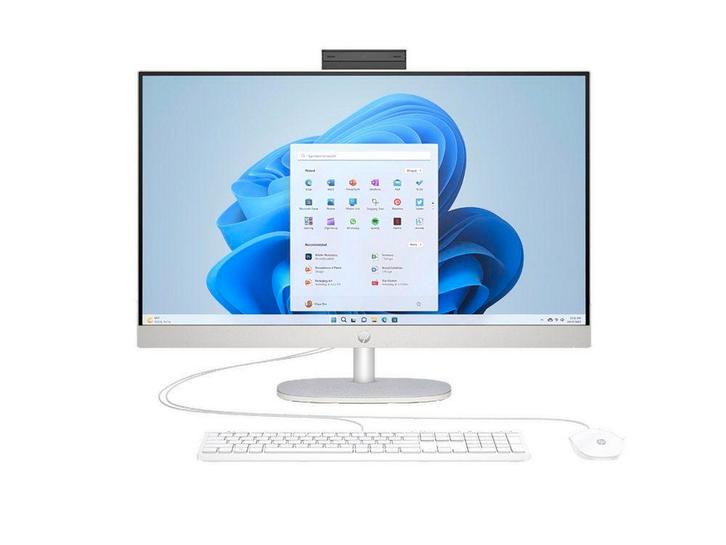 Nieuwe HP All in One 27inch 16gbram 512gbssd qwerty, Computers en Software, Desktop Pc's, Nieuw, 4 Ghz of meer, SSD, 16 GB, Met videokaart