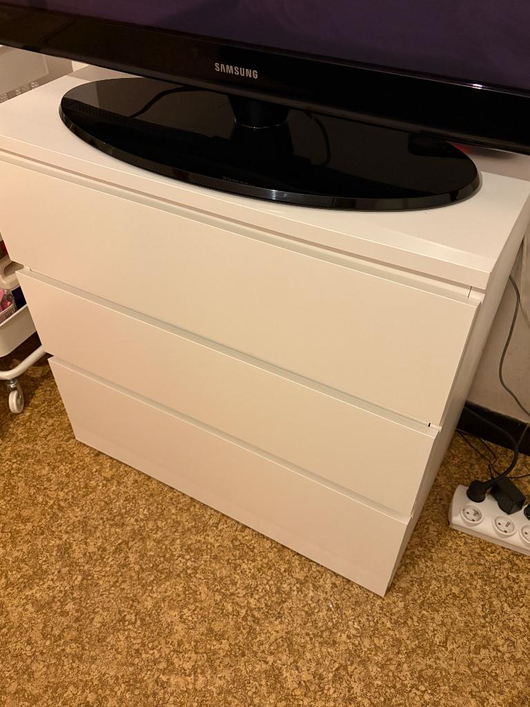 Kast IKEA MALM, 25 à 50 cm, Moins de 100 cm, Enlèvement, Utilisé