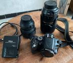 Appareil photo Nikon D5100 +2 objectifs +batterie et charg, Audio, Tv en Foto, Ophalen, Nikon