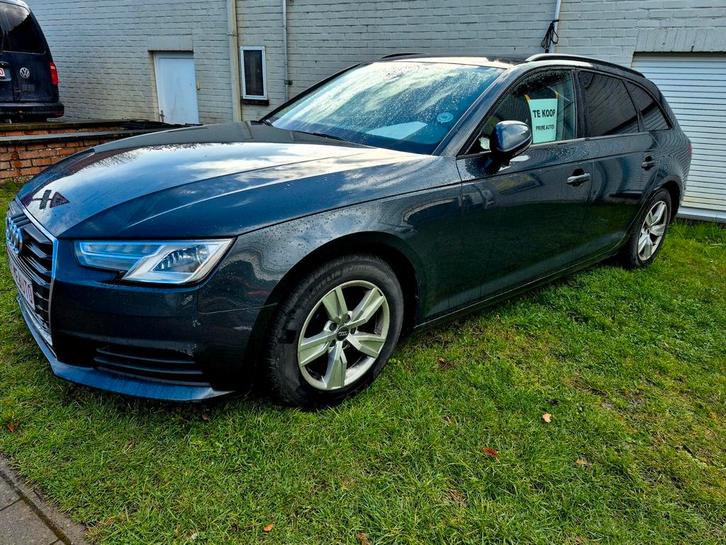 Audi A4 2.0 Diesel 2017, Auto's, Audi, Bedrijf, A4, Elektrische koffer, Diesel, Euro 6, Break, 5 deurs, Automaat, Zilver of Grijs