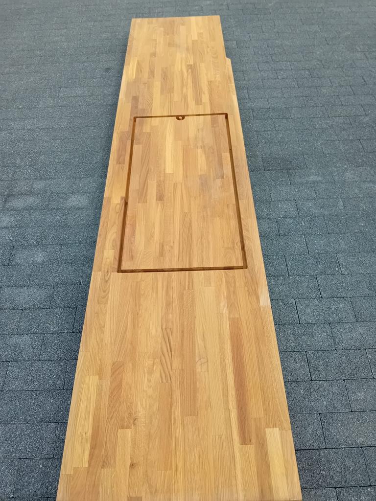 Keukenblad eiken/fineer, Huis en Inrichting, Keuken | Keukenelementen, Ophalen, Nieuw