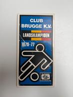 Tegel, champion du Club de Bruges 1976-1977, Collections, Enlèvement ou Envoi, Utilisé, Autres types
