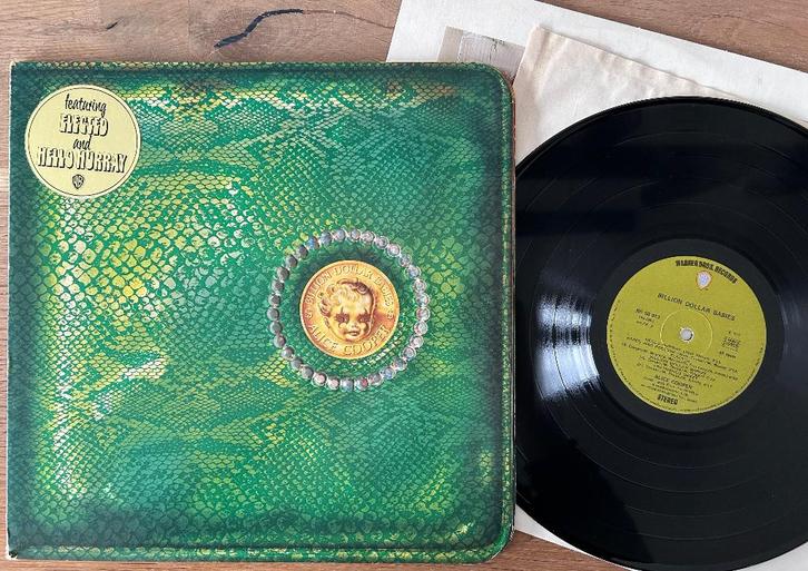 ALICE COOPER - Billion dollar babies ( LP; NMINT; w/dollar ), CD & DVD, Vinyles | Rock, Comme neuf, Pop rock, 12 pouces, Envoi