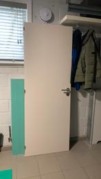 Vantail de porte avec charnières 73x200cm, Porte intérieure, Enlèvement, Utilisé, Moins de 80 cm