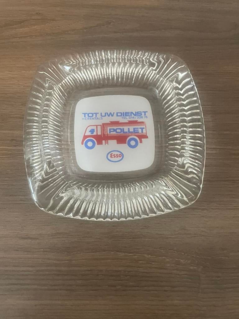 Esso asbak, Ophalen of Verzenden, Zo goed als nieuw