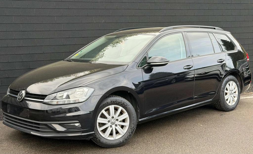 Volkswagen Golf Variant 1.6 TDi+AIRCO+NAVI+JANTES+CARNET, Auto's, Stof, Gebruikt, 4 cilinders, 116 pk