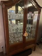 Vintage vitrine- / servieskast – Franse Louis XV stijl, Antiek en Kunst, Ophalen