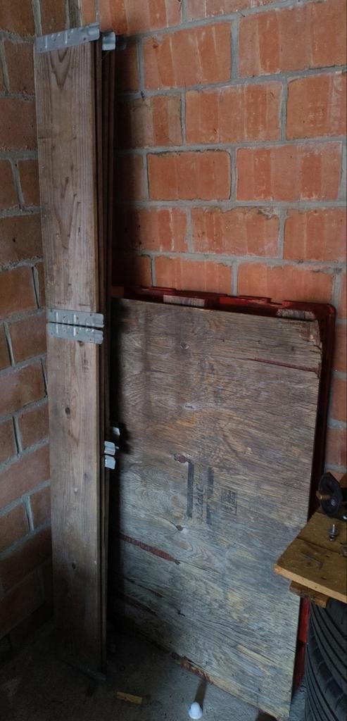 Europallet bak, Ophalen, Gebruikt