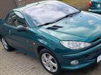 2005 Peugeot 206 CC 1.6i Roland Garros 166.788dkm, Auto's, 4 zetels, 4 cilinders, Cabriolet, Leder