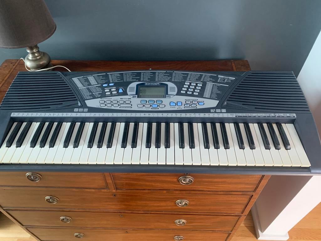 Keyboard Bontempi, Ophalen, Gebruikt