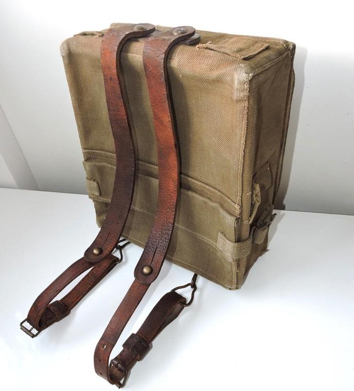 1930-1940 ABBL SAC A DOS soldat ARMEE BELGE, Collections, Objets militaires | Seconde Guerre mondiale, Autres, Enlèvement ou Envoi