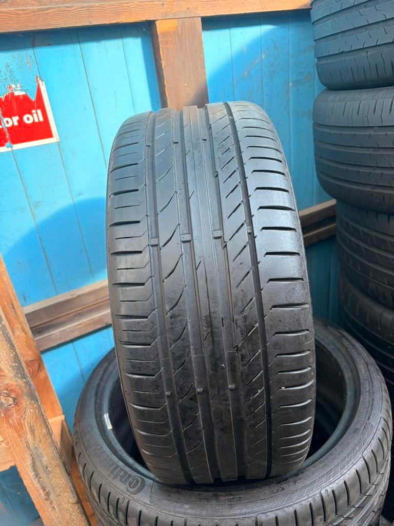 225 35r18 continental avec montage et équilibrage, Enlèvement, Utilisé