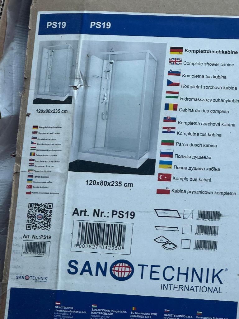 Glazen douchewanden SanoTecnhik PS 19, Enlèvement, Neuf, Verre, Douche