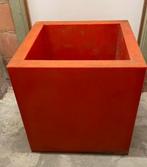 Polyester bloembak 60x60x60cm, Tuin en Terras, Ophalen, Kunststof, Gebruikt, Vierkant