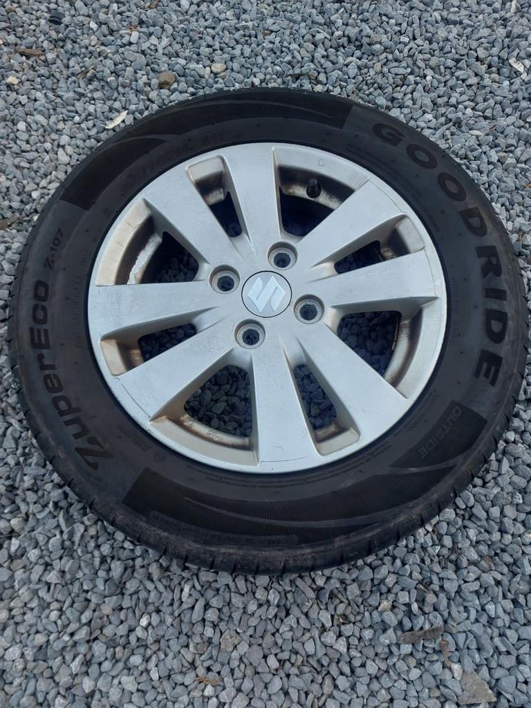 4 stuks 14" alu velgen Suzuki, Ophalen, 14 inch, Gebruikt, Velg(en)