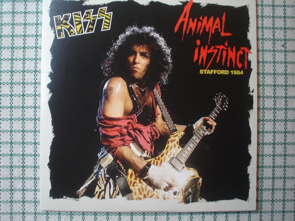 kiss animal instinct stafford 1984, Inclusief poster, Overige formaten, Ophalen of Verzenden, Nieuw in verpakking