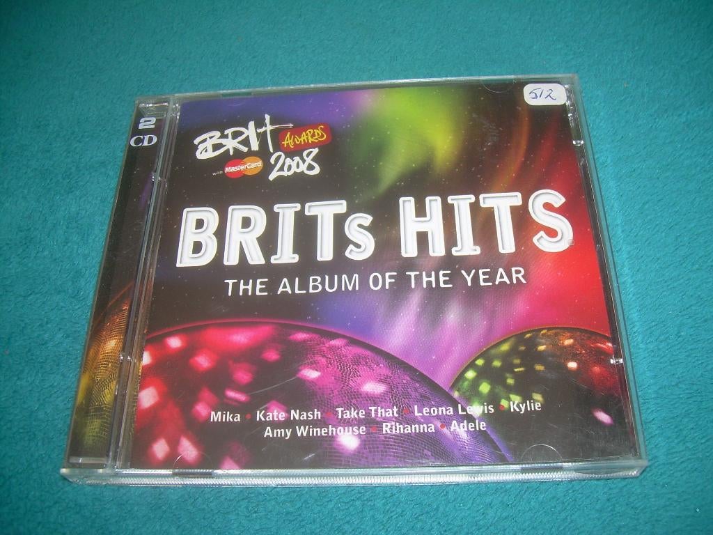 2 CD S - BRIT S HITS  - BRIT AWARDS, Cd's en Dvd's, Cd's | Verzamelalbums, Ophalen of Verzenden, Zo goed als nieuw, Pop