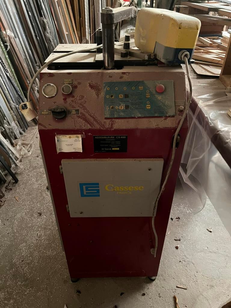 Cassese nietmachine voor kaders, Doe-het-zelf en Bouw, Ophalen, Gebruikt