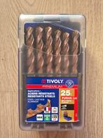 25 forets métaux FURIUS HSS revêtus FUSIO, Bricolage & Construction, Enlèvement ou Envoi, Neuf