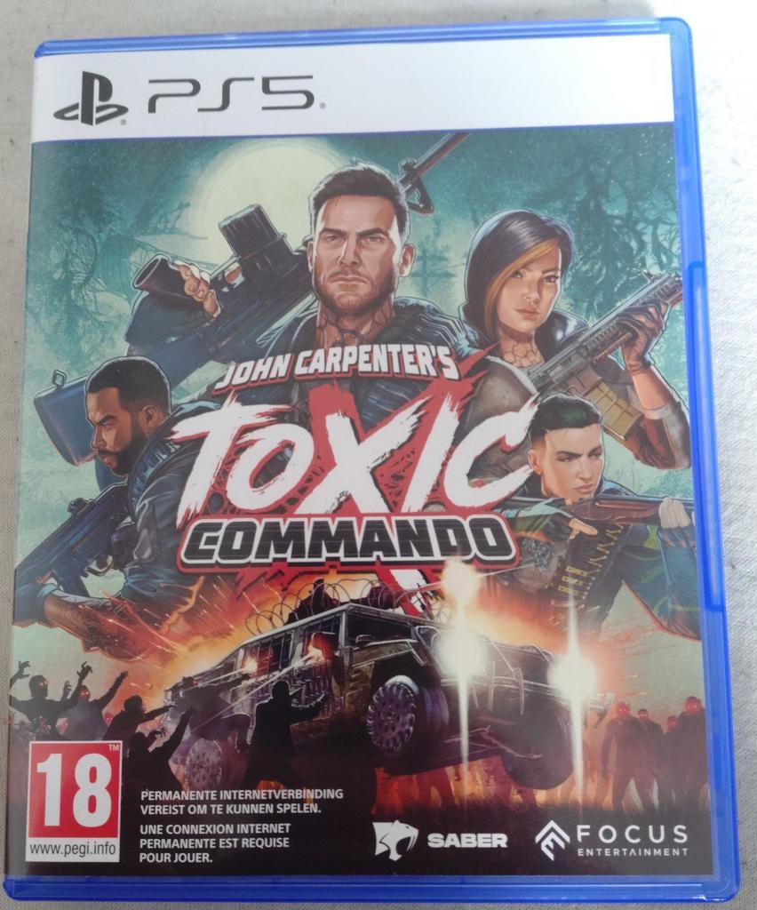 Toxic Commando PS5, Consoles de jeu & Jeux vidéo, Jeux | Sony PlayStation 5, Enlèvement