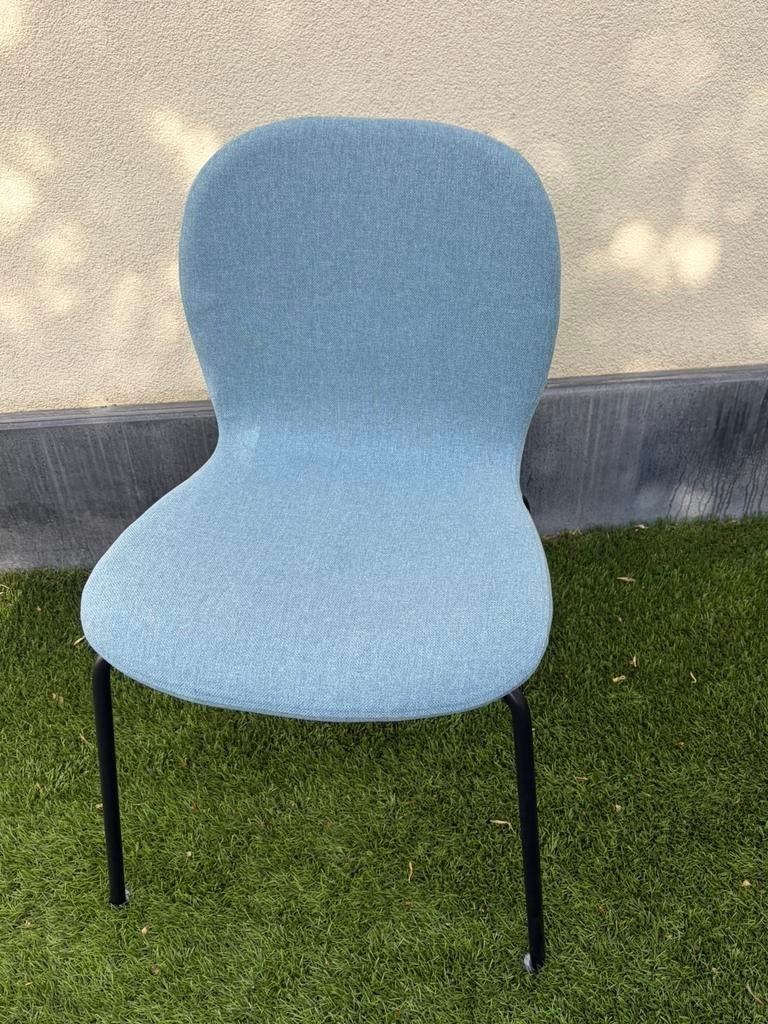 Blauwe stoel, Maison & Meubles, Chaises, Neuf, Enlèvement ou Envoi, Tissus, Bleu