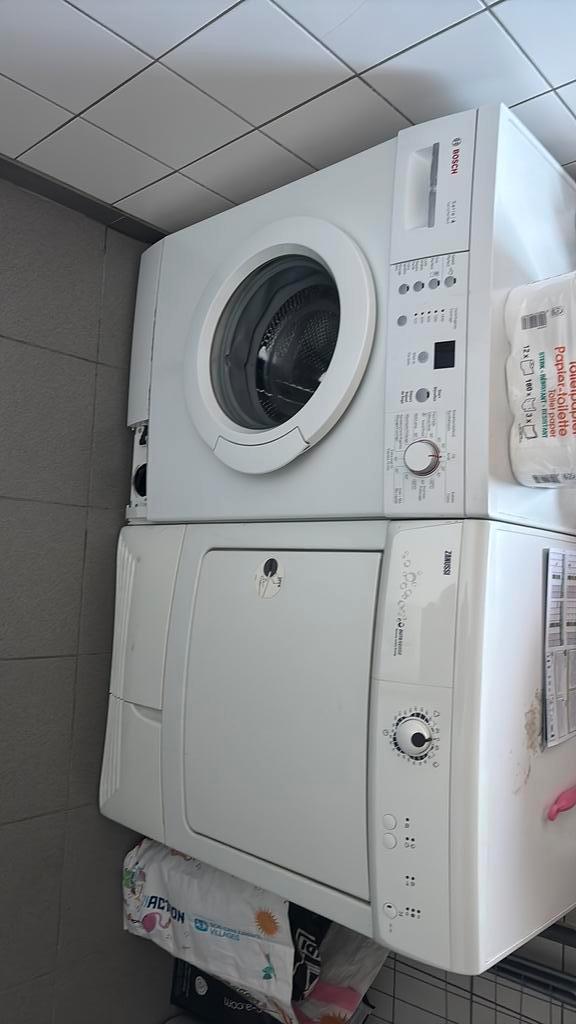 Bosch wasmachine & Zanussi droger, Elektronische apparatuur, Wasmachines, Ophalen